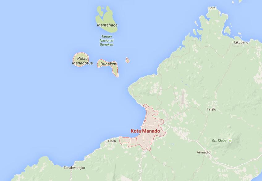 manado kota terbesar sulawesi utara